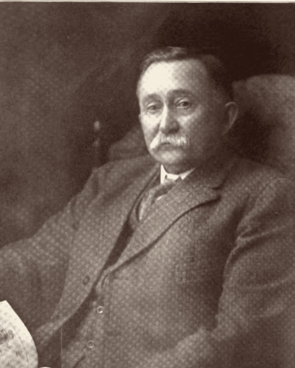 Portrait of Frank M. Robinson, published in 1917
